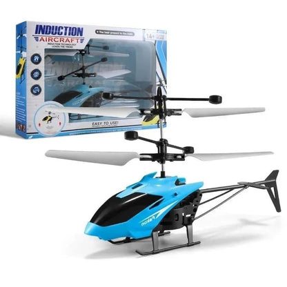 FlyZen™ MiniHelicóptero Con Sensor a Control Remoto y luces LED