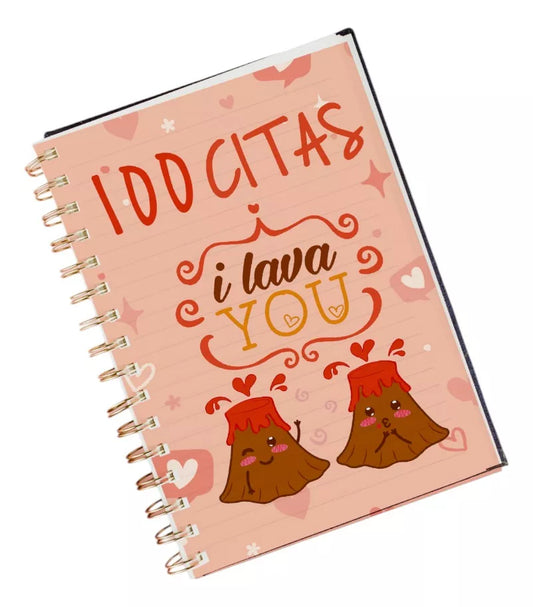 Libreta 100 citas Enamorados