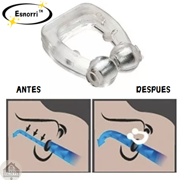 Esnorri™ Clip nasal antirronquidos